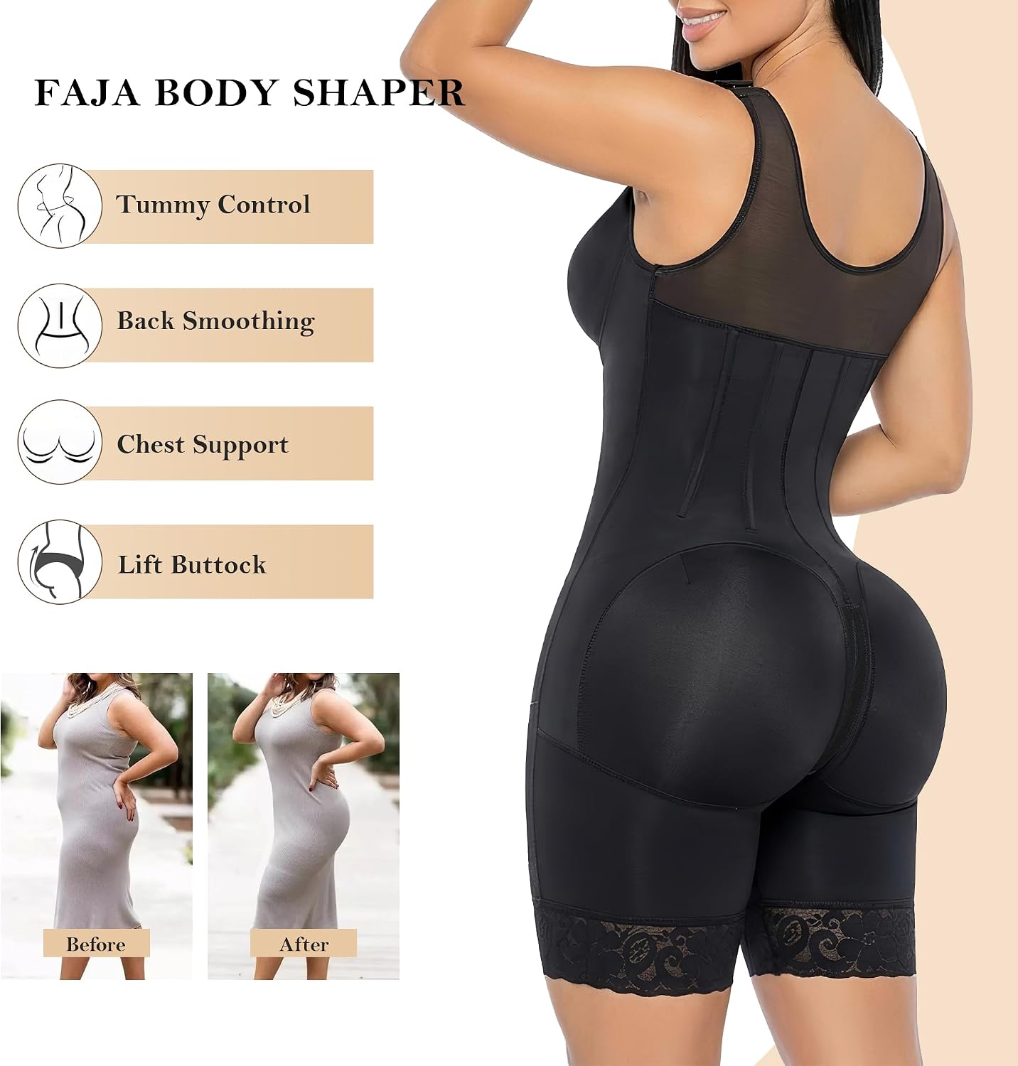 Elegant Curve Tummy Control Shapewear
