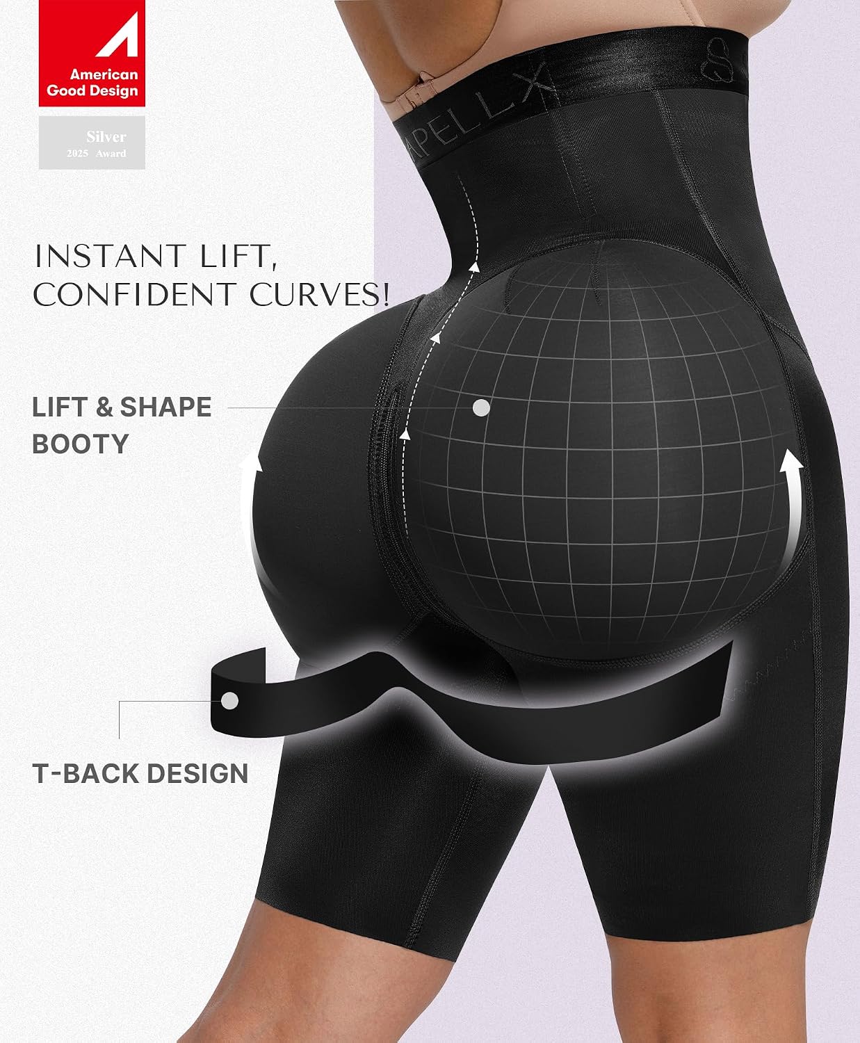 Tummy Control Shapewear Shorts