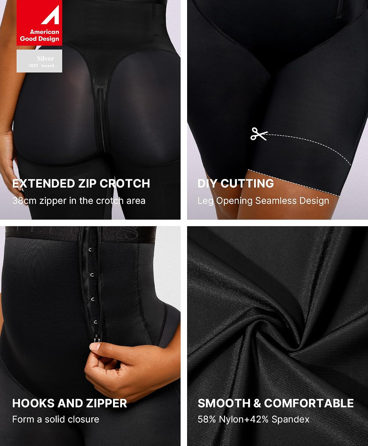 Tummy Control Shapewear Shorts